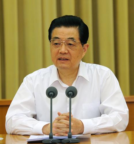 7月23日,省部级主要领导干部专题研讨班在北京举行。中共中央总书记、国家主席、中央军委主席胡锦涛发表重要讲话。 新华社记者 饶爱民 摄